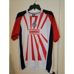 EDSON Club Deportivo Guadalajara Bimbo Large Soccer Jersey Futbol FMF